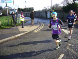 Running though Caerleon (image by Andrew Taylor via Facebook)